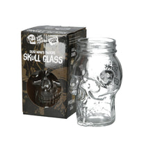 Load image into Gallery viewer, 2 X New Rare Brand New Dead Mans Fingers Skull Head Spiced Rum Glass CE Gift Bar
