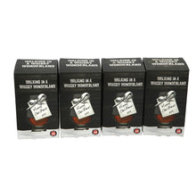 Load image into Gallery viewer, 4 x Glencairn Nosing Tasting Glass Christmas "Walking In A Whisky Wonderland" Bo
