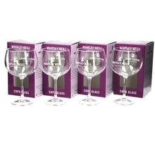 Load image into Gallery viewer, 4 x Whitley Neill Balloon Glasses. Purple BOXED. NEW Design. Party. Pub. BAR
