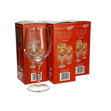 Load image into Gallery viewer, Aperol Spritz Cocktail Glass New Clear design 51cl SET OF 4 collectables mancave

