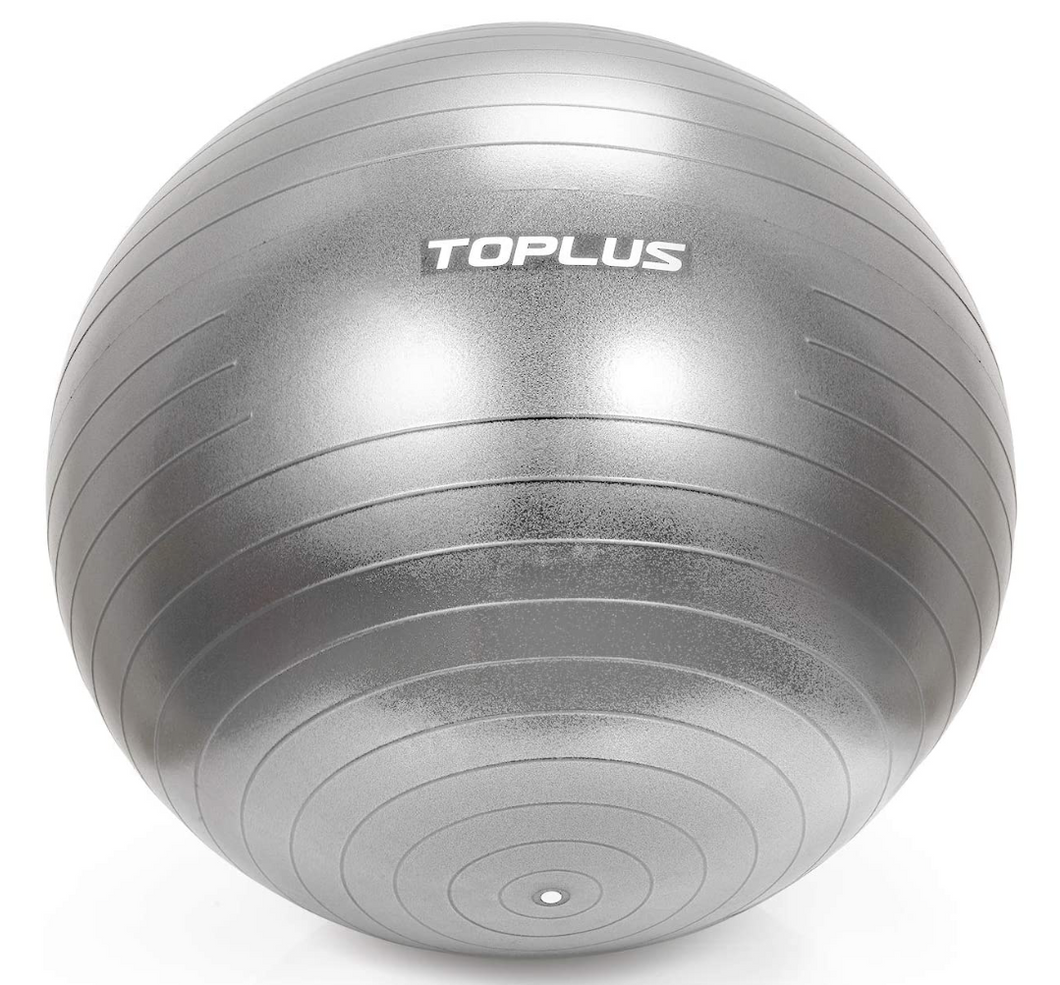 TOPLUS Exercise Ball, Gym Ball Supports Yoga Ball Anti-Burst & Extra Thick Ball