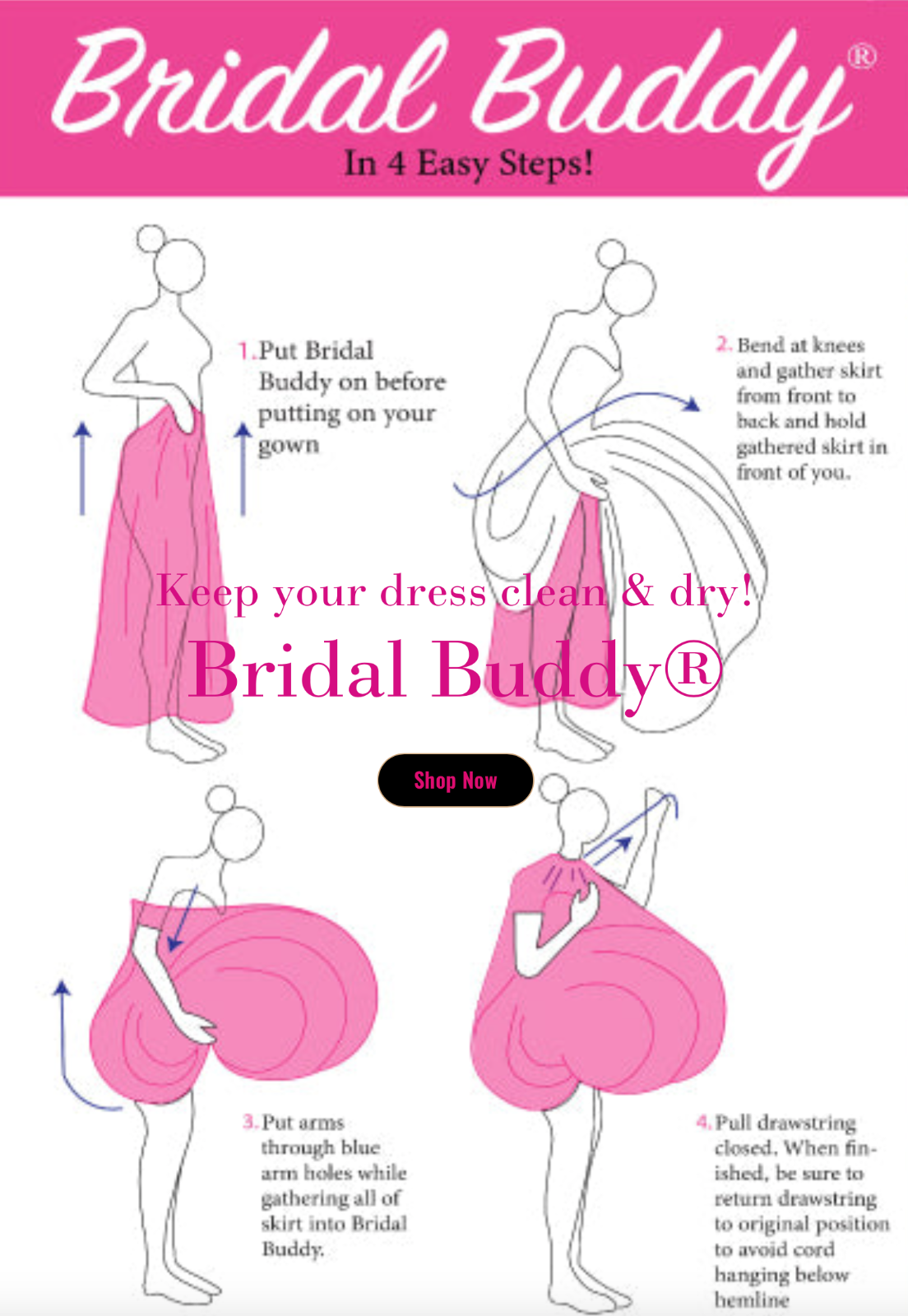 Bridal buddy shark sales tank