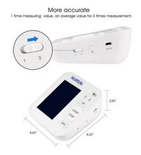 Load image into Gallery viewer, NURSAL Updated Upper Arm Digital Blood Pressure Monitor With Voice Speaking Mode
