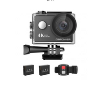 Load image into Gallery viewer, DB Power 4k action cam wifi 12mp waterproof sport camera wide view angle Lense
