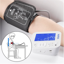 Load image into Gallery viewer, NURSAL Updated Upper Arm Digital Blood Pressure Monitor With Voice Speaking Mode

