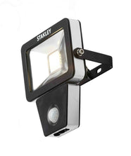 Load image into Gallery viewer, Stanley. branded. Outdoor. LED flood light.PIR Slimline. 20 watt
