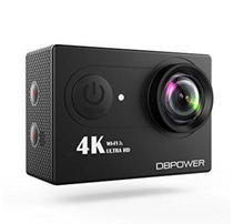 Load image into Gallery viewer, DB Power 4k action cam wifi 12mp waterproof sport camera wide view angle Lense
