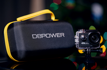 Load image into Gallery viewer, DB Power 4k action cam wifi 12mp waterproof sport camera wide view angle Lense
