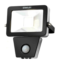 Load image into Gallery viewer, Stanley. branded. Outdoor. LED flood light.PIR Slimline. 20 watt

