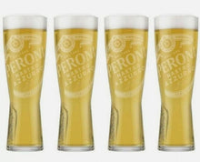 Load image into Gallery viewer, 4 Peroni Pint Signature Glasses New. Bar. Party. Collectables
