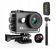 Load image into Gallery viewer, DB Power 4k action cam wifi 12mp waterproof sport camera wide view angle Lense

