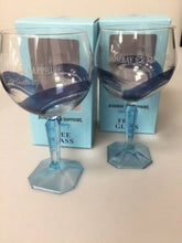 Load image into Gallery viewer, 2 x Bombay Sapphire Balloon Glasses. Boxed. Bar Gin Glass. New design Dark Blue
