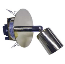 Load image into Gallery viewer, 4 x Single Ceiling spot flat plate with 50W GU10 Lamp Brass

