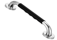 Load image into Gallery viewer, 16 Inch (450mm) Straight Shower Bed Bath Grab Bar Handle Chrome Rubber Grip

